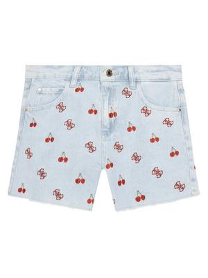 Guess Szorty jeansowe J5GD10 D45E0 Kolorowy Regular Fit