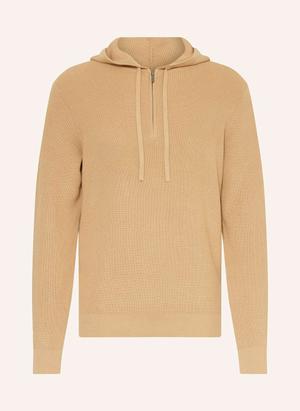 Paul Bluza Z Kapturem Z Dzianiny beige