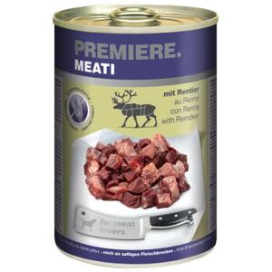 PREMIERE Meati mokra karma dla psów, Adult Renifer 24x400 g
