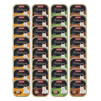 animonda vom Feinsten karma mokra dla kota, Adult, pakiet mieszany 32x100 g Wybór produktów z dodatkiem drobiu