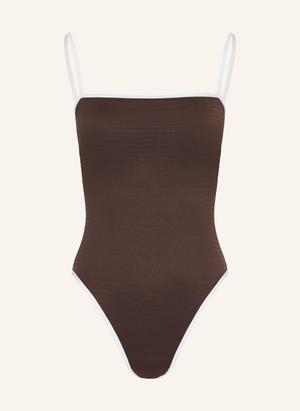 Seafolly Strój Kąpielowy Beach Bound braun