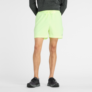 Spodenki męskie New Balance MS41227AFG – zielone