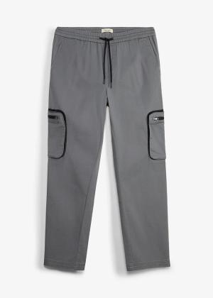 Spodnie regular fit, z praktycznymi kieszeniami, straight