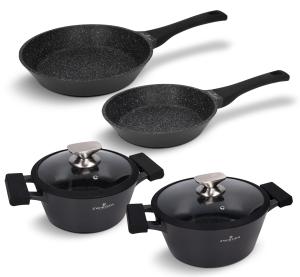 Zestaw garnków i patelni 6 el. Black Stone Zwieger