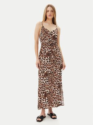 Vero Moda Sukienka letnia Easy 10307995 Brązowy Regular Fit