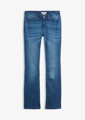 Jeansy o kroju bootcut, mid waist, ze stretchem