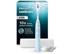 Szczoteczka PHILIPS SONICARE Sonicare 6100 HX7406/02 Biało-niebieski