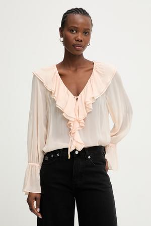 Marciano by Guess bluzka z falbanką damska z wiskozy ADELA