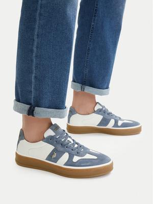 U.S. Polo Assn. Sneakersy EO-HAIRY001W/6LS1 Biały