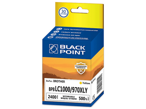 Tusz BLACK POINT BPBLC1000Y Zamiennik Brother LC1000 Y