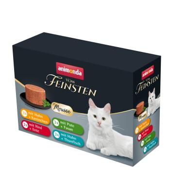 animonda vom Feinsten karma mokra dla kota, Adult, różne smaki musu 12x85 g