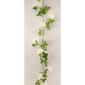 Kwiat sztuczny girlanda z chryzantem wys. 180 cm