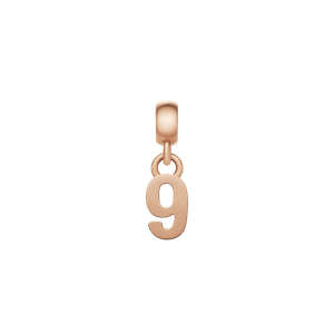 Daniel Wellington DW Charm Number 9 Rose Gold