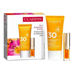 Protection Solaire SPF30 & Lip Comfort Oil - SPF do twarzy i olejek do ust