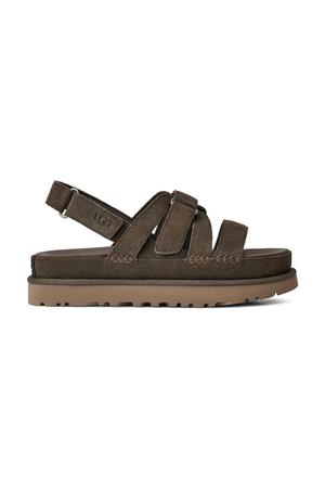 UGG sandały zamszowe W Goldenstar Gleam