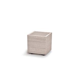 Doniczka DMA300W Madera Square Eco Wood biały