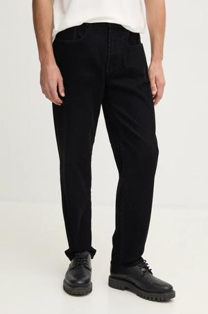 Armani Exchange spodnie sztruksowe