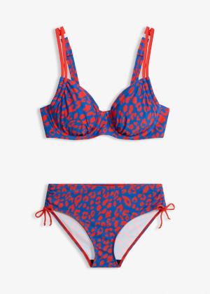 Bikini na fiszbinach z troczkami (komplet 2-cz.)