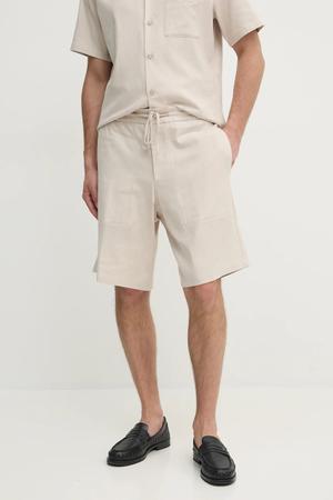 Iceberg szorty z domieszką lnu