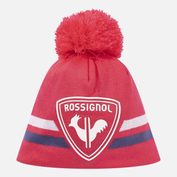 ROSSIGNOL CZAPKA NARCIARSKA JR ROOSTER różowy (one size)