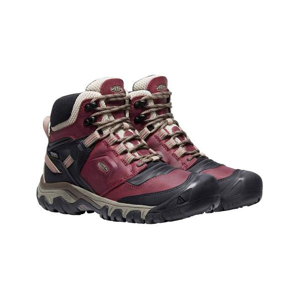 Keen Buty damskie Ridge Flex Mid WP czerwone (36)