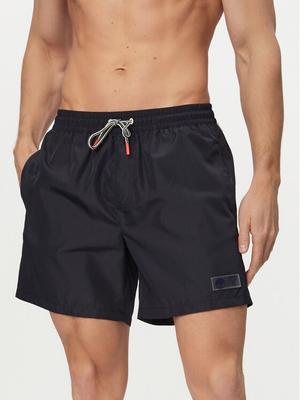 Guess Szorty kąpielowe M6GZ20 W2170 Granatowy Regular Fit