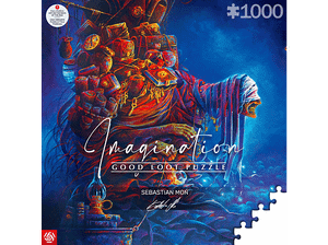 Puzzle GOOD LOOT Imagination Puzzle: Sebastian Moń Ciężar doświadczeń / The burden of experiences (1000 elementów) Wielokolorowy