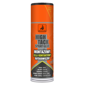 Klej kontaktowy w sprayu HIGH TRACK 400 ml DRAGON