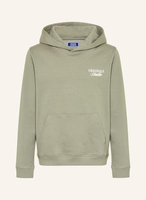 Jack&Jones Bluza Z Kapturem Jornorrebro gruen