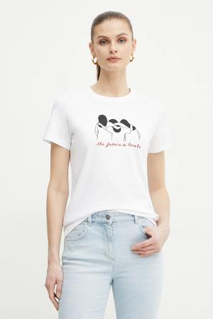 Marella t-shirt bawełniany CAUCASO