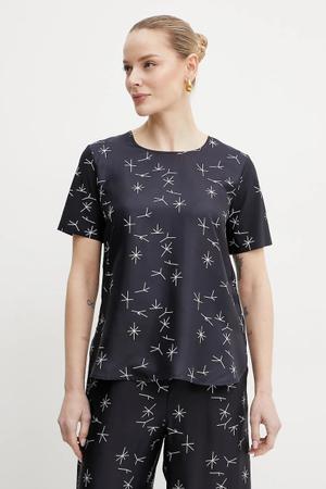 MM by Max Mara bluzka z domieszką jedwabiu