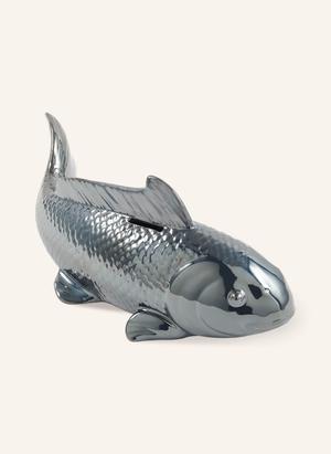 Polspotten Skarbonka Fish grau