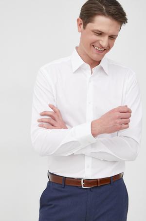 BOSS koszula męska bawełniana z elastanem H-HANK-kent-C1-214