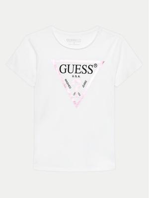 Guess T-Shirt J73I56 K8HM0 Biały Regular Fit