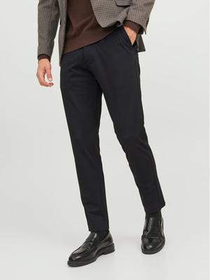 Jack & Jones Chinosy Marco 12237523 Czarny Slim Fit
