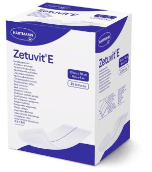 HARTMANN - Zetuvit E STERILE 10x10cm 25szt. jałowy
