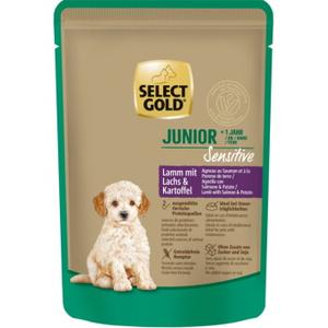 SELECT GOLD mokra karma dla psa Sensitive Junior 12x100 g