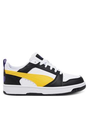 Puma Sneakersy Rebound V6 Lo Jr 393833 23 Biały