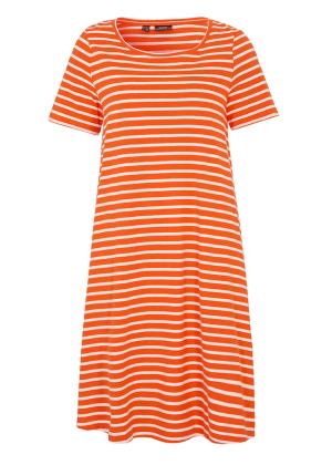 Sukienka T-shirtowa z przędzy mieszankowej
