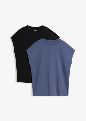 T-shirt z czystej bawełny organicznej  (2 szt.)