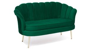 Sofa muszelka zielona #56 ELIF | OUTLET