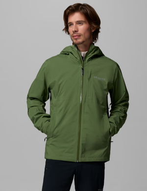 COLUMBIA kurtka trekkingowe męska Ampli-Dry II Shell zielony (M)