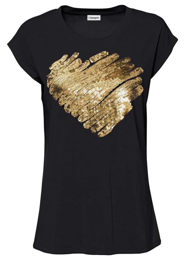 T-shirt z miękkiej mieszanki wiskozy
