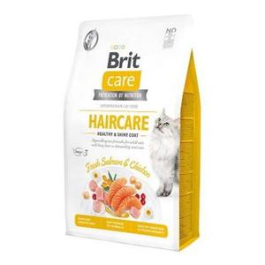 Brit Karma sucha dla kotów Care Haircare Adult Łosoś i kurczak 2x7 kg