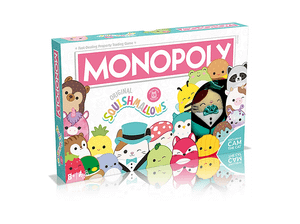 Gra towarzyska WINNING GAMES Monopoly Squishmallows