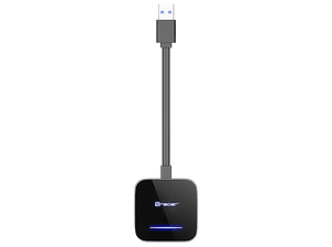 Bezprzewodowy adapter CarPlay i Android Auto TRACER CarLink PRO Czarno-srebrny