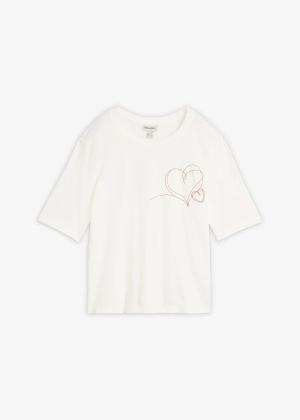 T-shirt z czystej bawełny organicznej