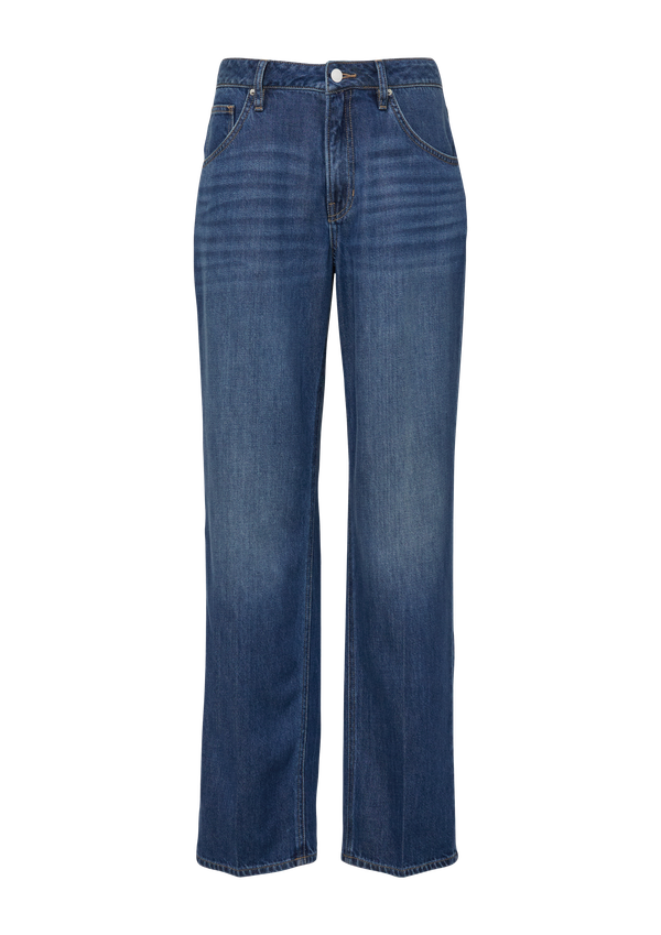 Dżinsy Beth Loose Boyfriend / Relaxed Fit / Mid Rise / Straight Leg