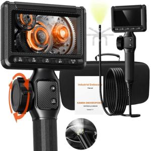ENDOSKOP KAMERA INSPEKCYJNA RUCHOMA GŁOWICA 6mm DWA OBIEKTYWY 2m 2000mAh HD