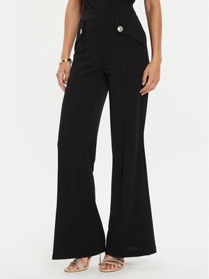 Rinascimento Spodnie materiałowe CFC0019594002 Czarny Regular Fit